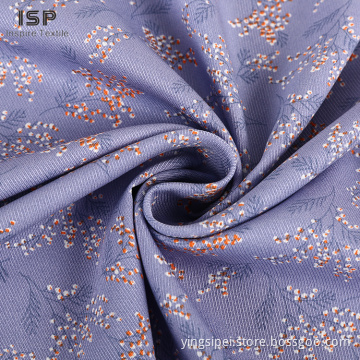 Stocklot Material Textile Printed Rayon Big Twill Fabric